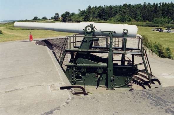 10 Inch Battery Fort Casey Washington State US