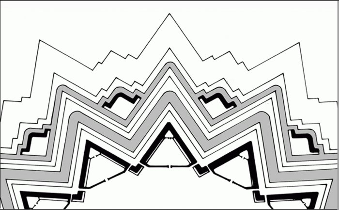 Tenaille-trace, tenaille-system